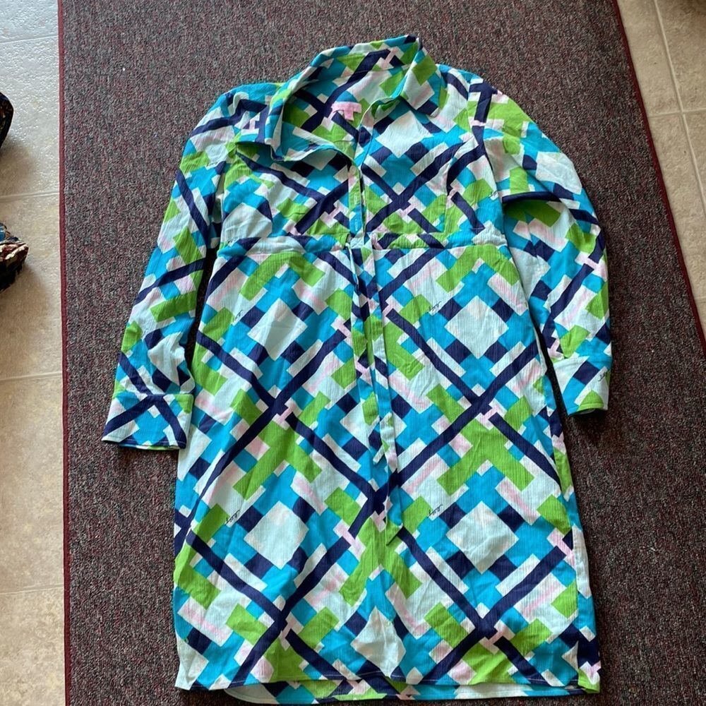 Lilly Pulitzer size 10 geometric dress